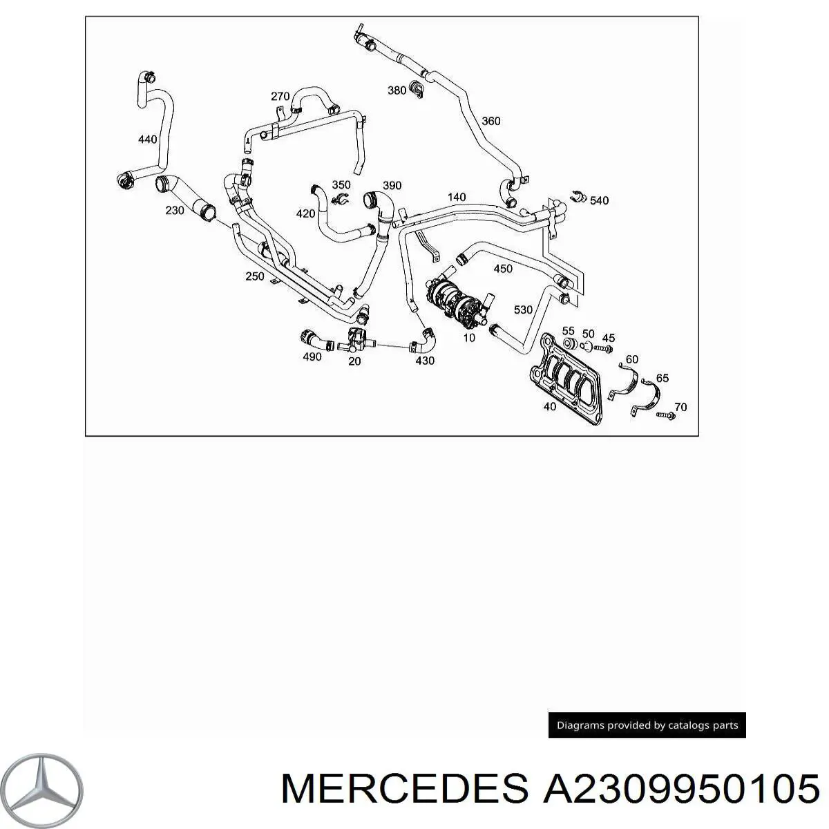  Mercedes A2309950105