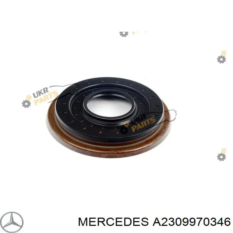 2309970346 Mercedes anillo retén, diferencial eje trasero