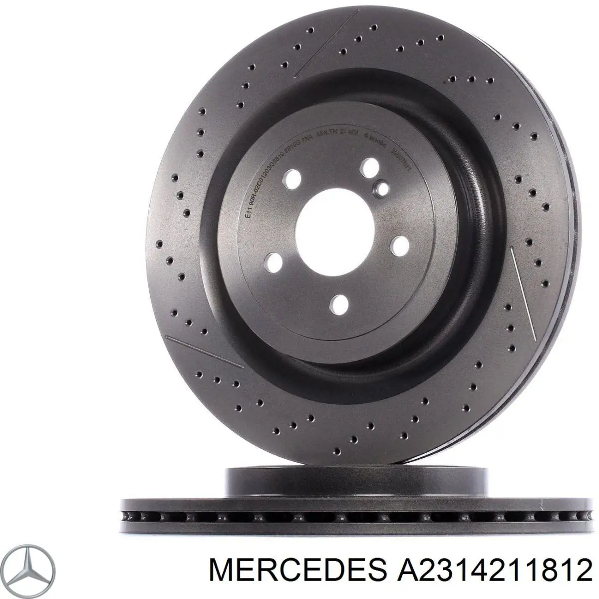 Comprar A2314211812 Mercedes Freno de disco delantero