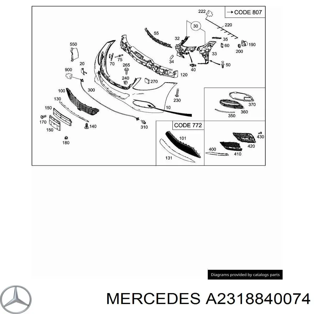 A2318840074 Mercedes