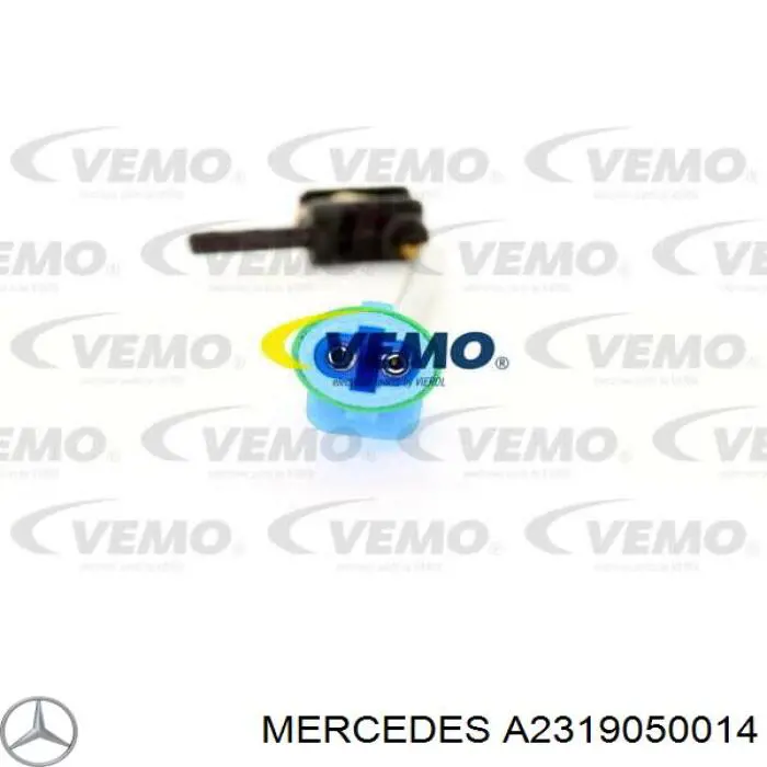 A2319050014 Mercedes contacto de aviso, desgaste de los frenos