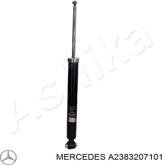 A2383207101 Mercedes amortiguador trasero