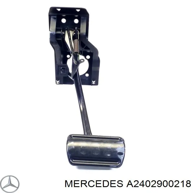 A2402900218 Mercedes pedal de freno
