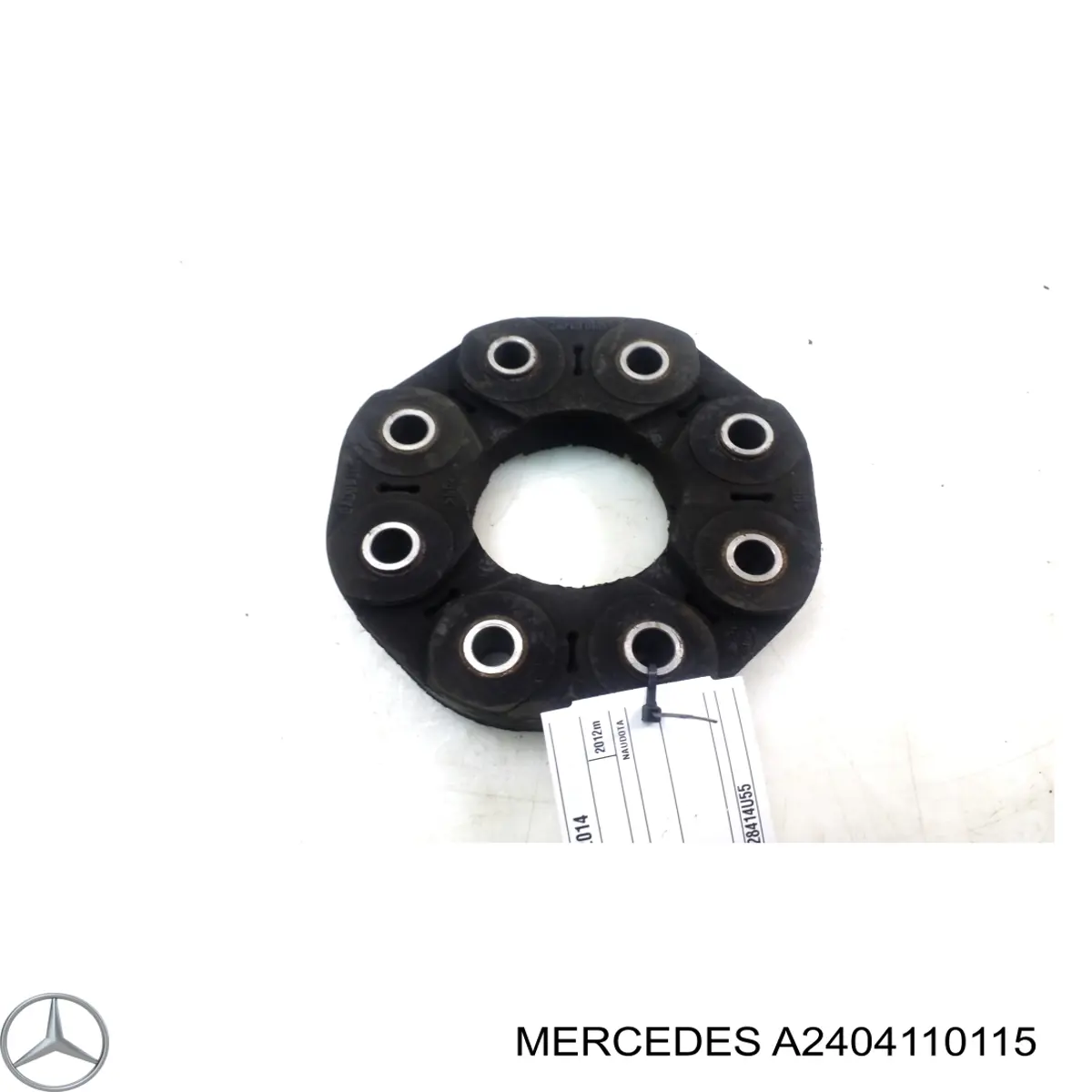 A2404110115 Mercedes Acoplamiento elástico del cardán delantero/trasero