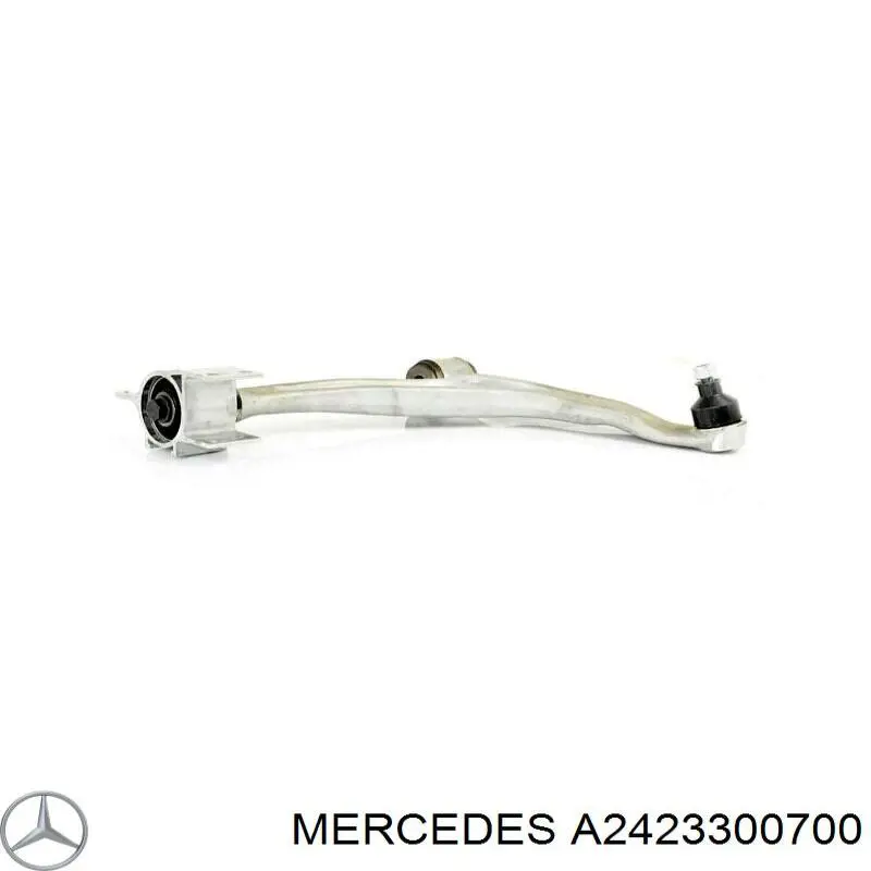 A2423300700 Mercedes barra oscilante, suspensión de ruedas delantera, inferior izquierda