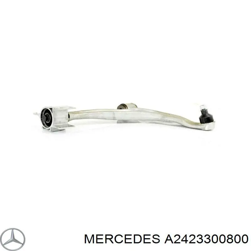 A2423300800 Mercedes barra oscilante, suspensión de ruedas delantera, inferior derecha