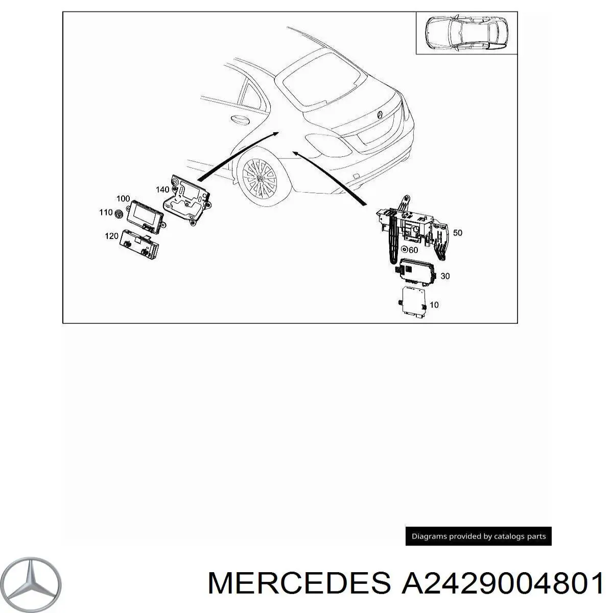 A2429004801 Mercedes