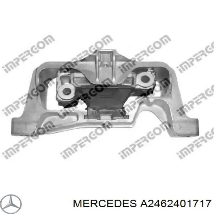 A2462401717 Mercedes soporte de motor derecho