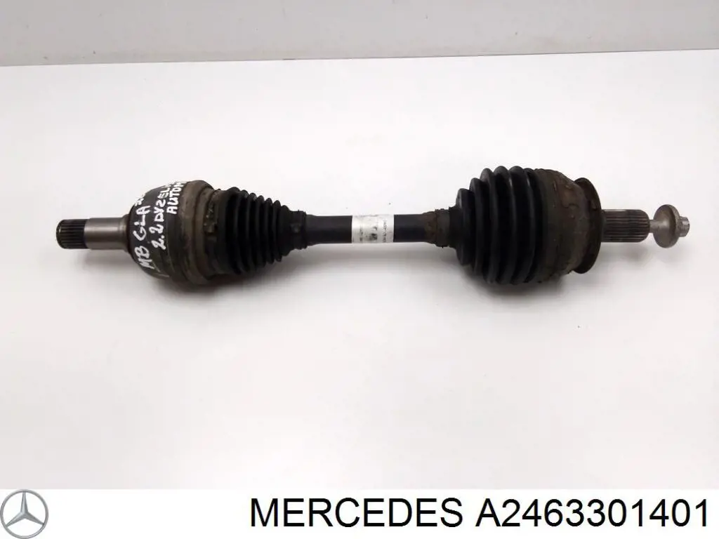 Semieje delantero izquierdo Mercedes A2463301401 precio, desde 130,68 EUR