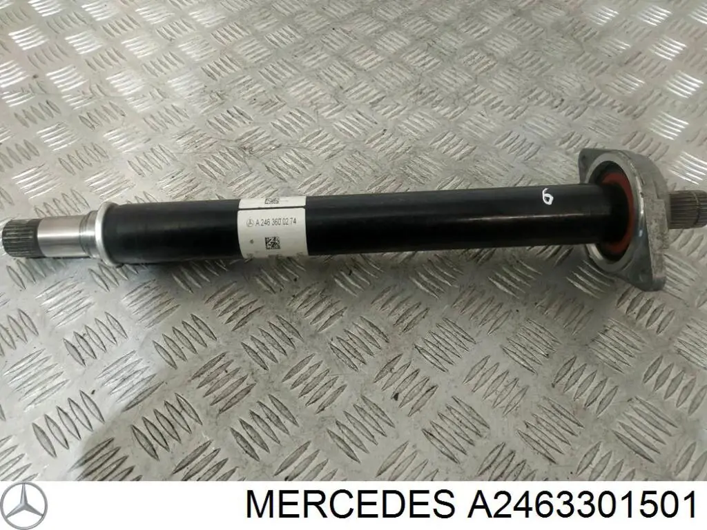 A2463301501 Mercedes Semieje delantero derecho