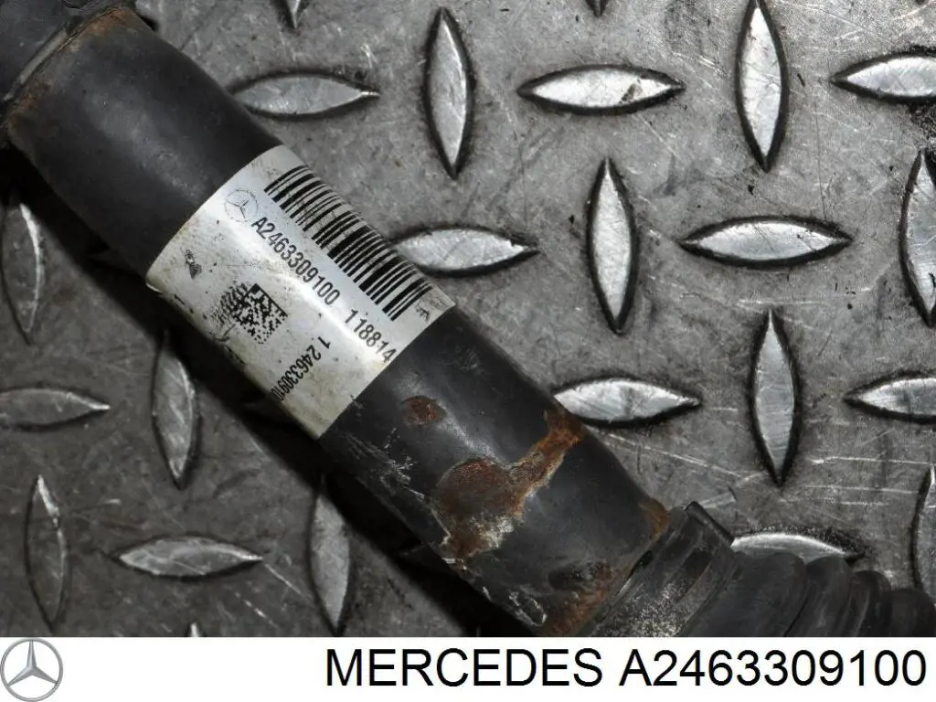 A2463309100 Mercedes árbol de transmisión delantero derecho