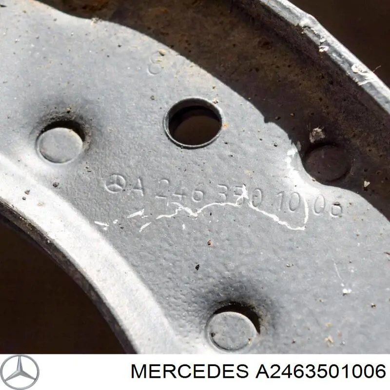 Comprar A2463501006 Mercedes Brazo superior de suspensión trasera izquierdo/derecho
