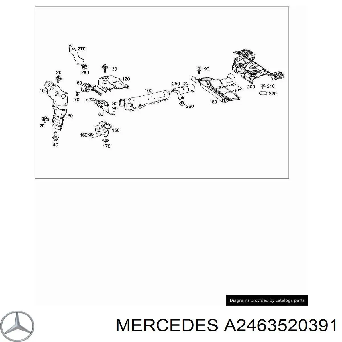  A2463520391 Mercedes