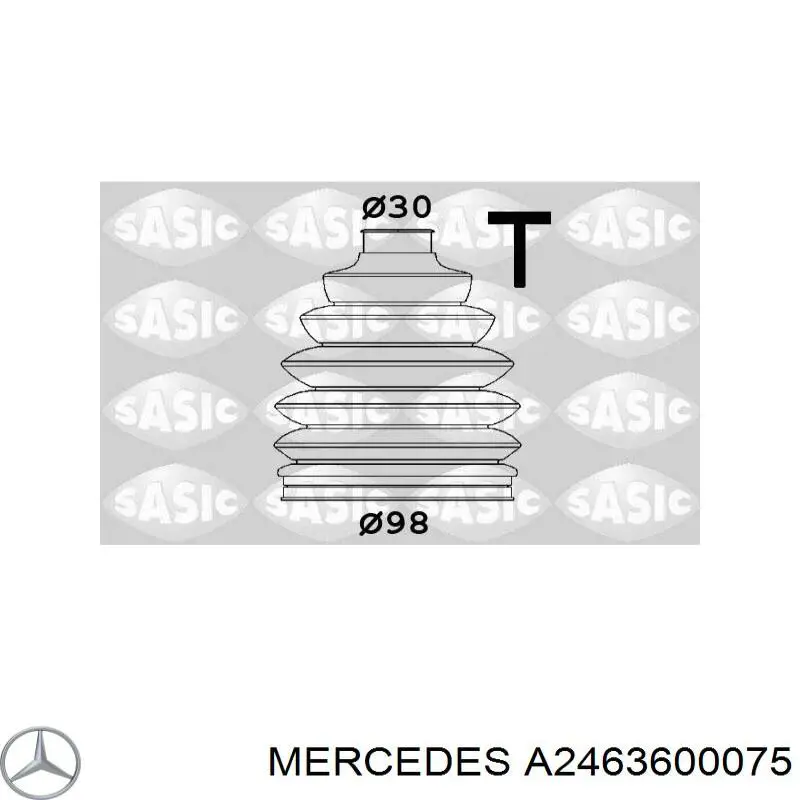 A2463600075 Mercedes Junta homocinética