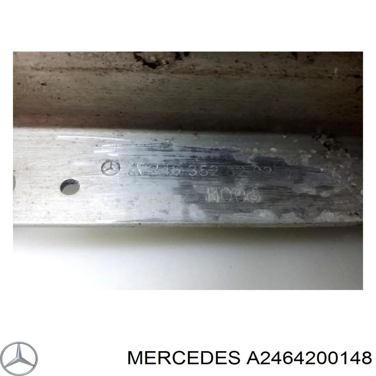 Tubo liquido de freno trasero Mercedes A2464200148