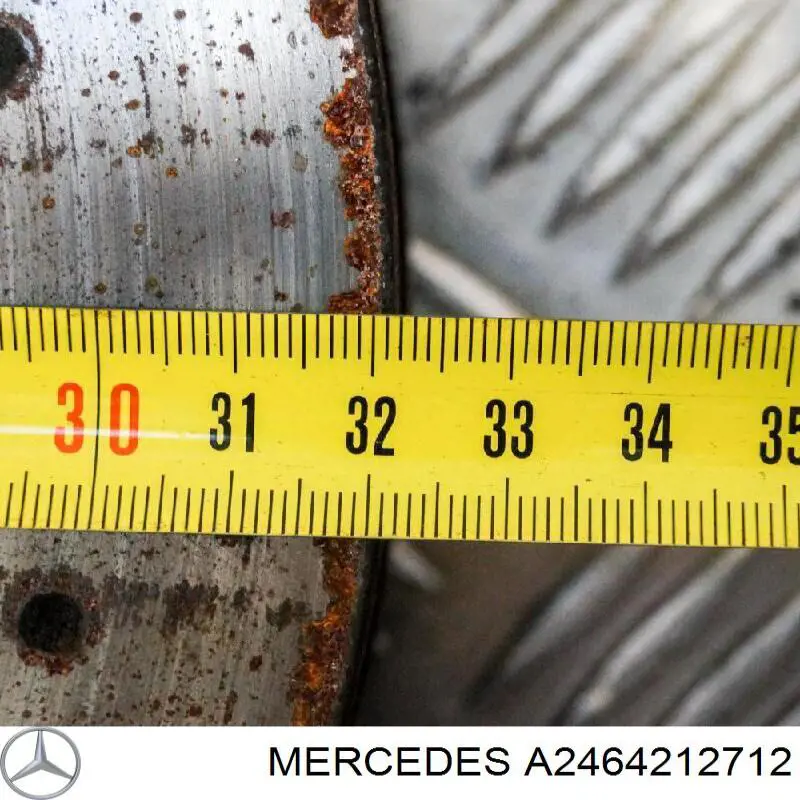 Comprar A2464212712 Mercedes Freno de disco delantero