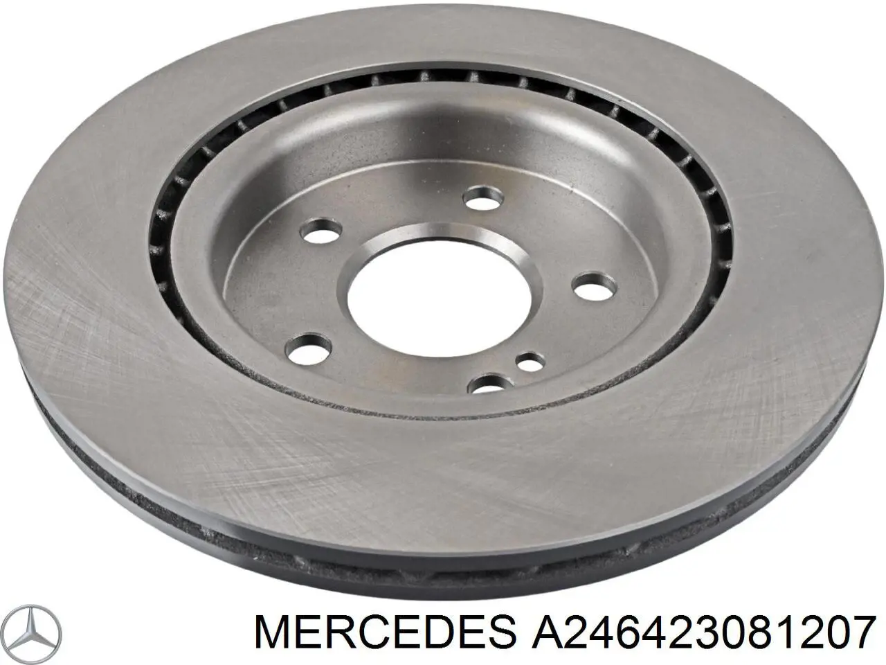 A246423081207 Mercedes disco de freno trasero