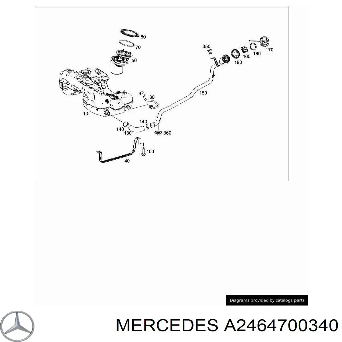 A2464700340 Mercedes 