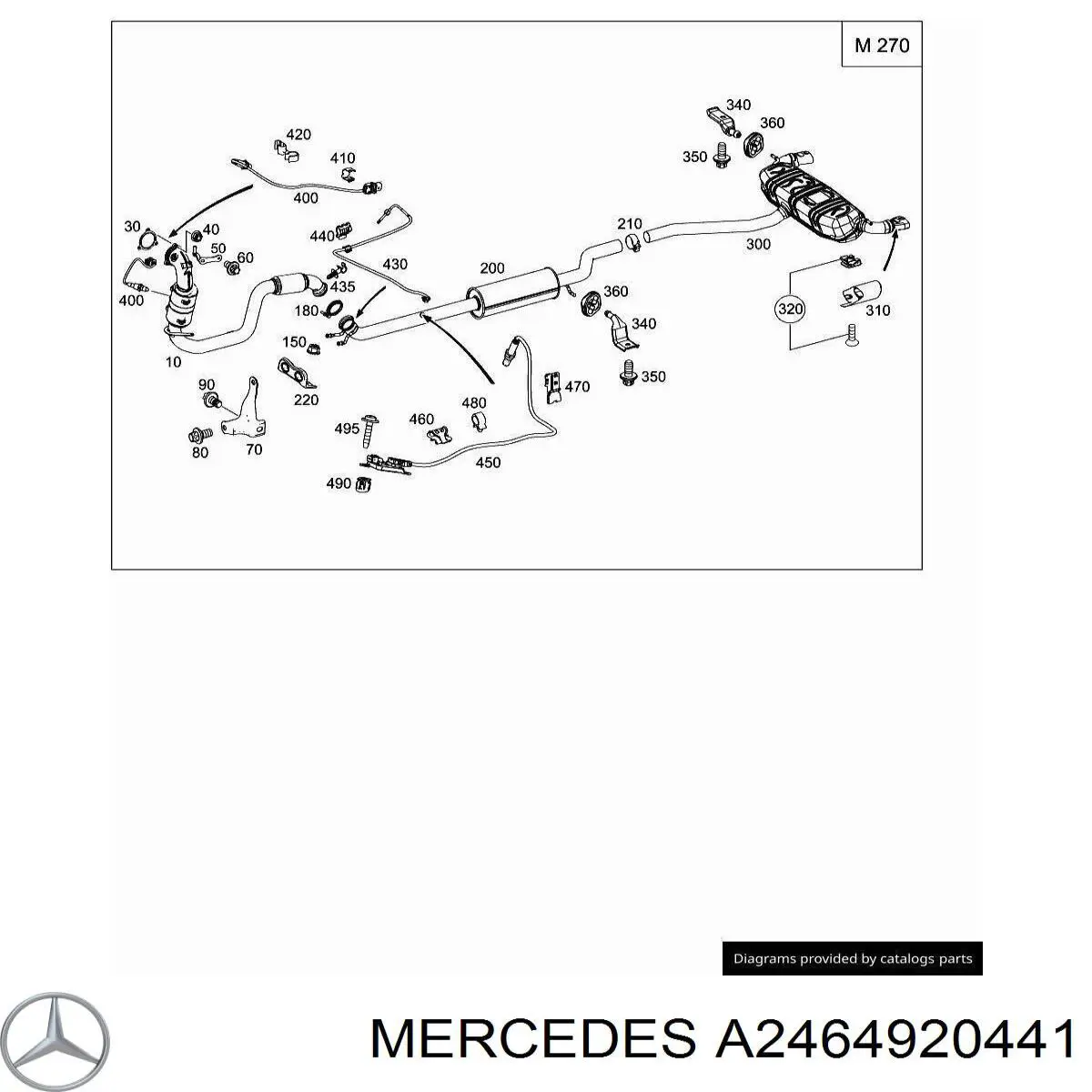 A2464920441 Mercedes 