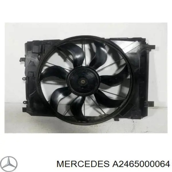 A2465000064 Mercedes ventilador del motor