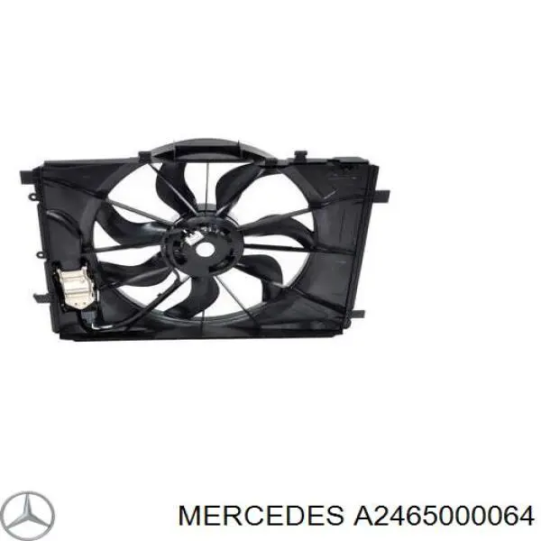 Ventilador de radiador Mercedes A2465000064 precio, desde 196,02 EUR