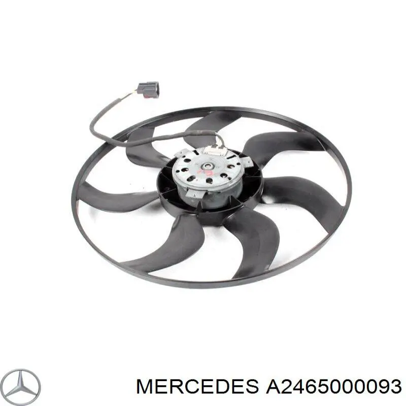 Ventilador de radiador Mercedes A2465000093 precio, desde 210,54 EUR