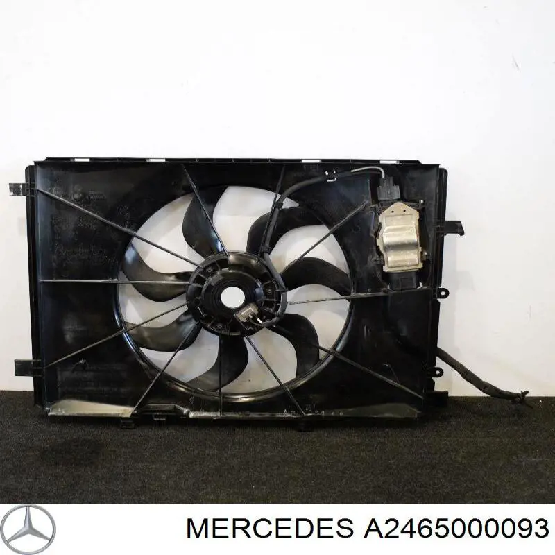 A2465000093 Mercedes ventilador del motor