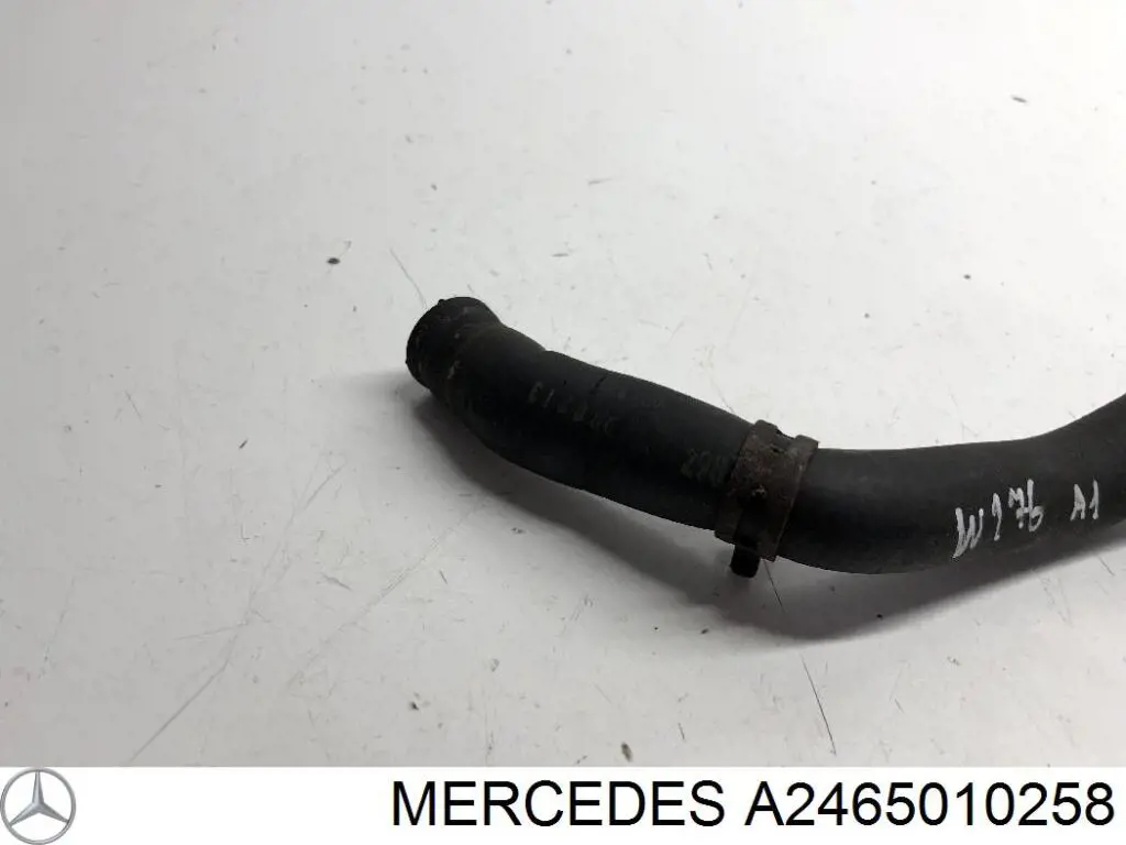 Manguera (conducto) del sistema de refrigeración MERCEDES A2465010258