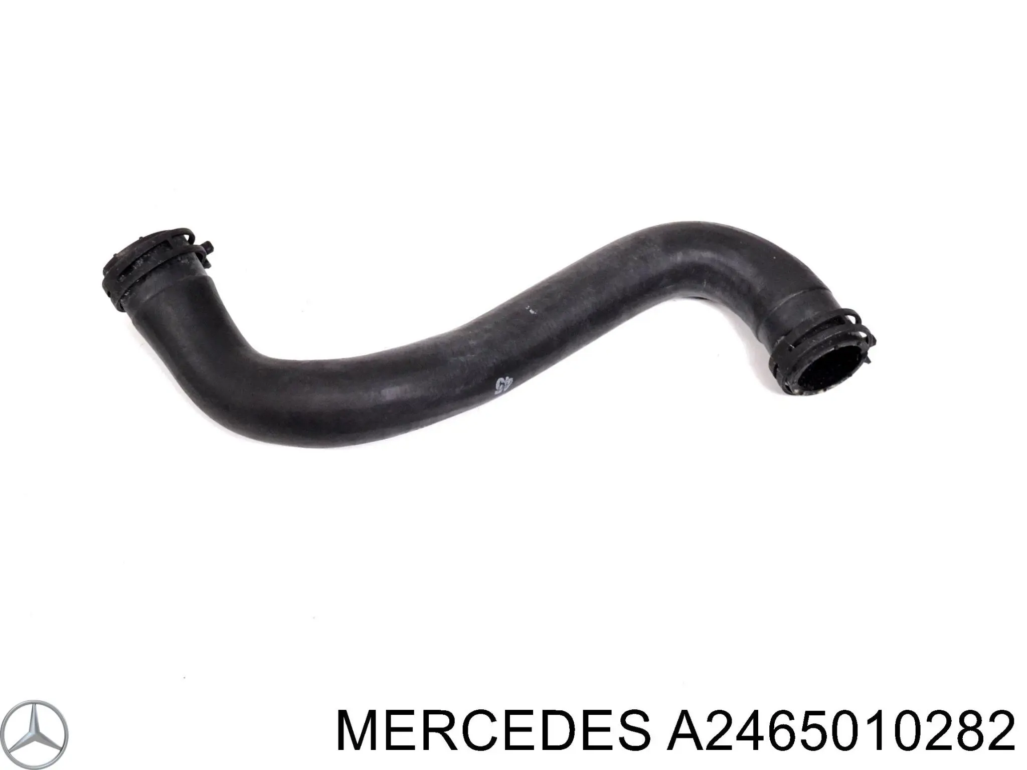 A2465010282 Mercedes manguera refrigerante para radiador inferiora