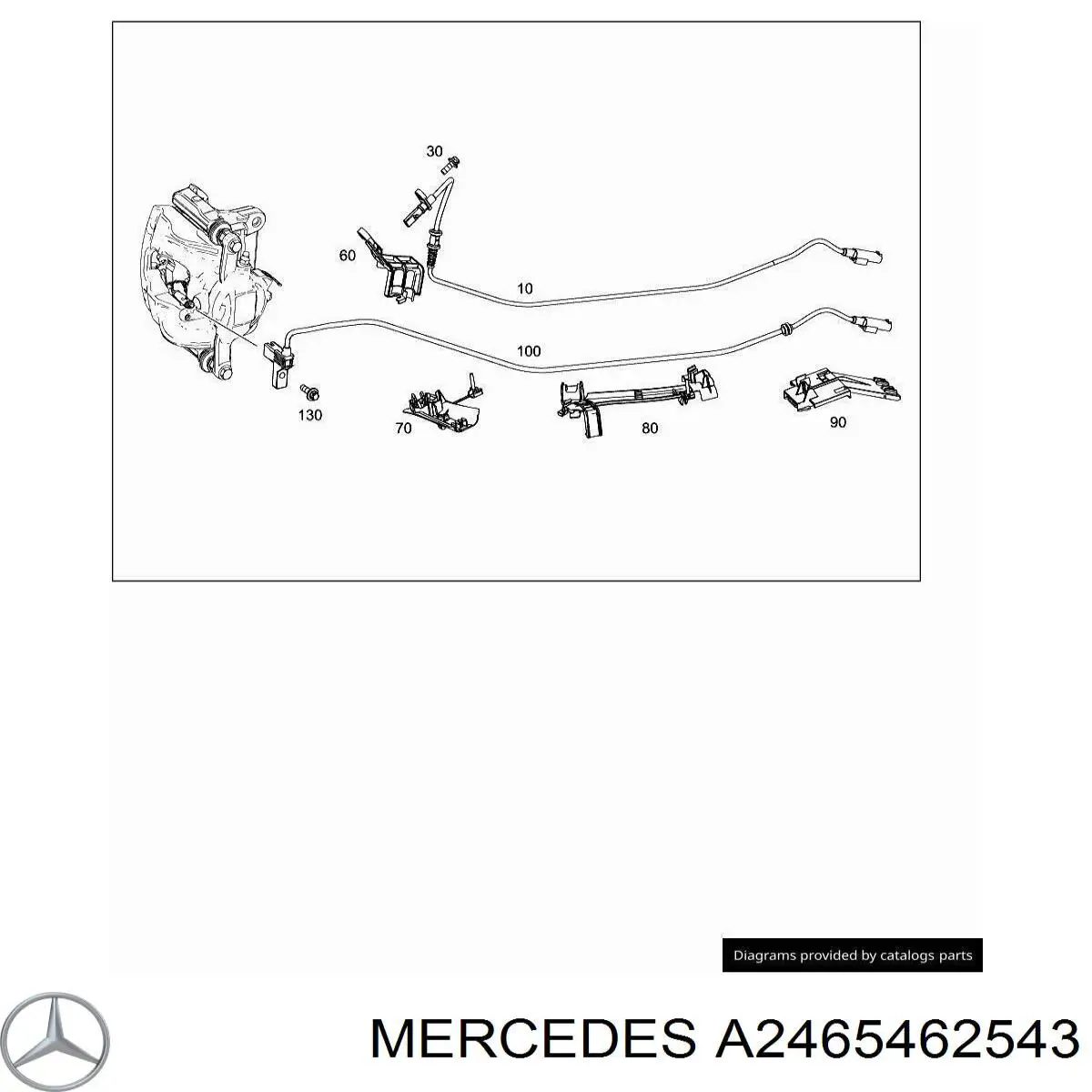  Mercedes A2465462543 precio, desde 5,17 EUR