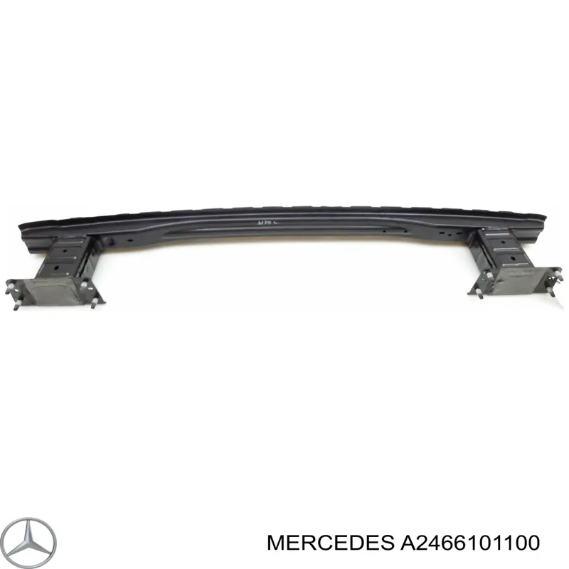Refuerzo de parachoques trasero Mercedes A2466101100 precio, desde 126,32 EUR