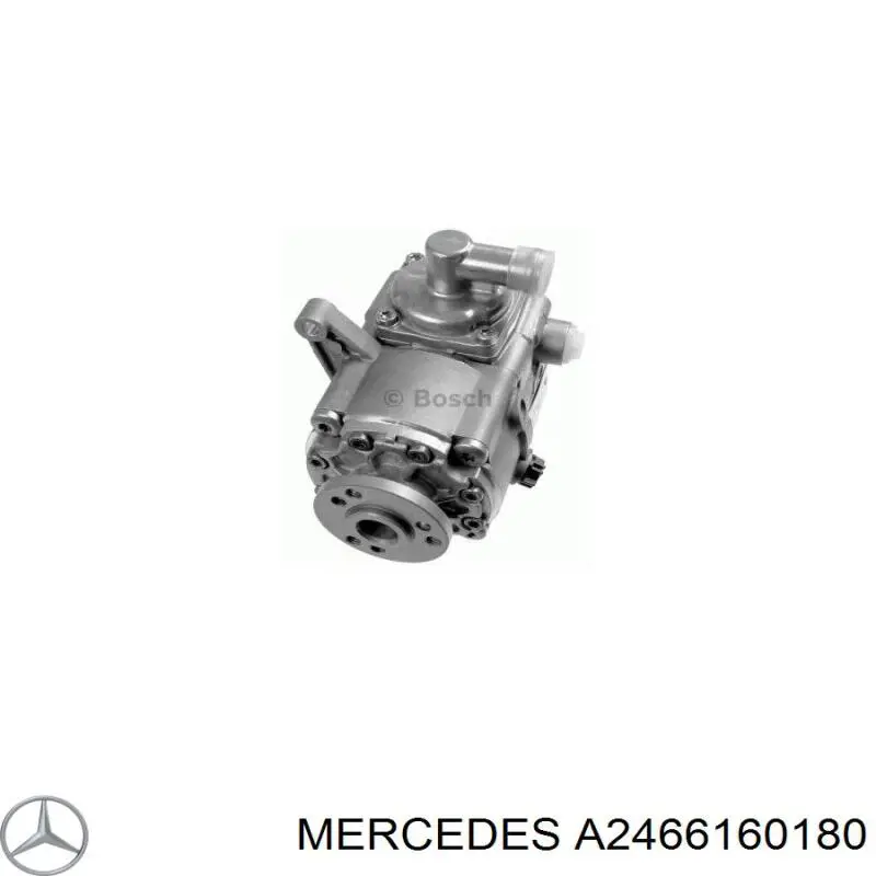 A2466160180 Mercedes bomba hidráulica de dirección