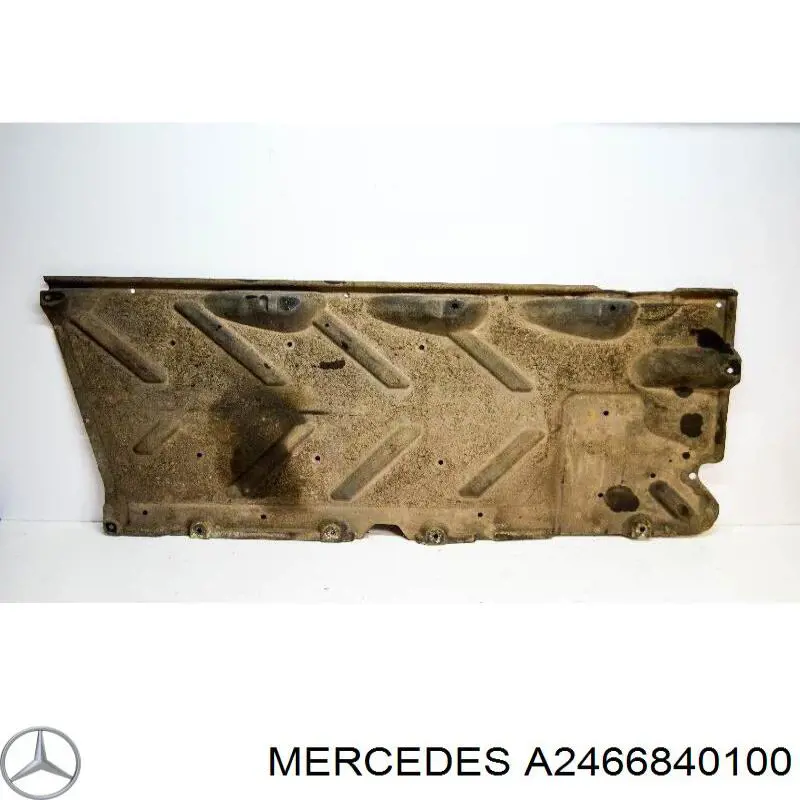 A2466840100 Mercedes Protección inferior izquierda