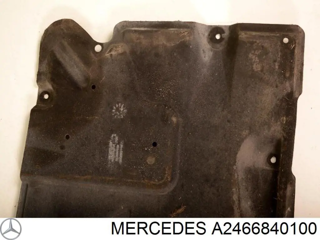Protección inferior izquierda Mercedes A2466840100 precio, desde 81,31 EUR