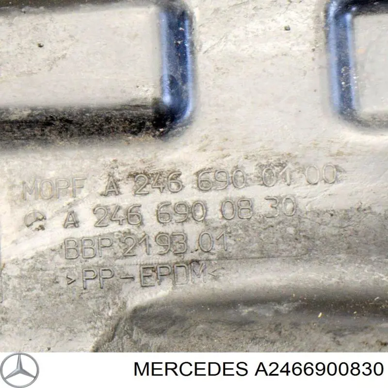 Guardalodos interior izquierdo, guardafango delantero Mercedes A2466900830 precio, desde 68,58 EUR
