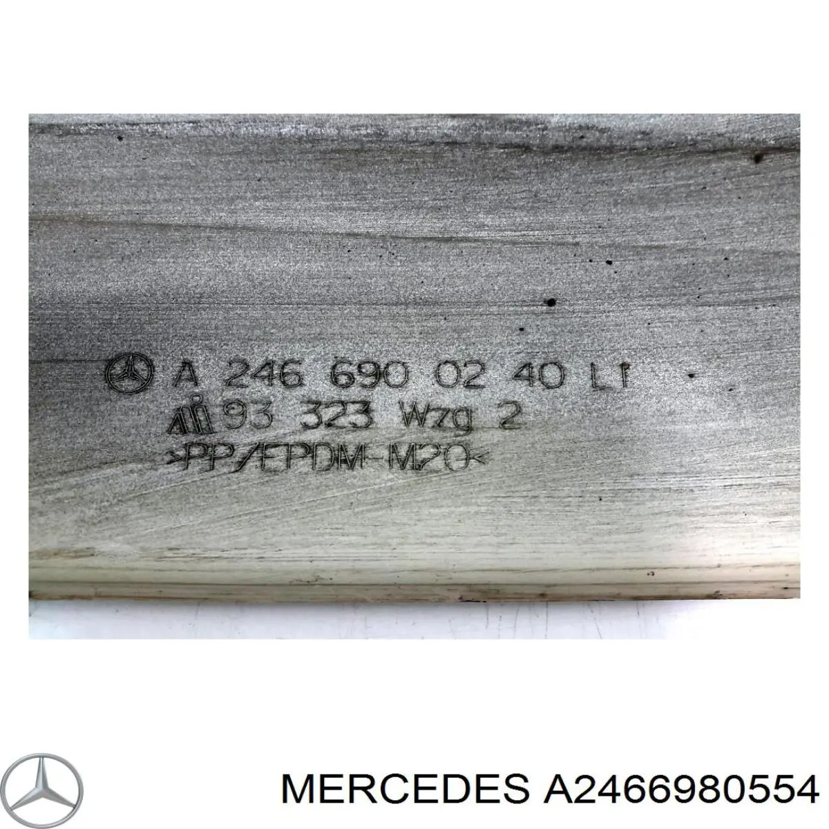 Comprar A2466980554 Mercedes Moldura de umbral exterior izquierda