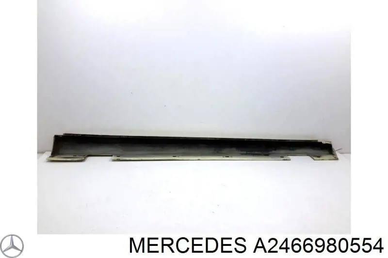 Moldura exterior izquierda del umbral Mercedes A2466980554 precio, desde 159,72 EUR