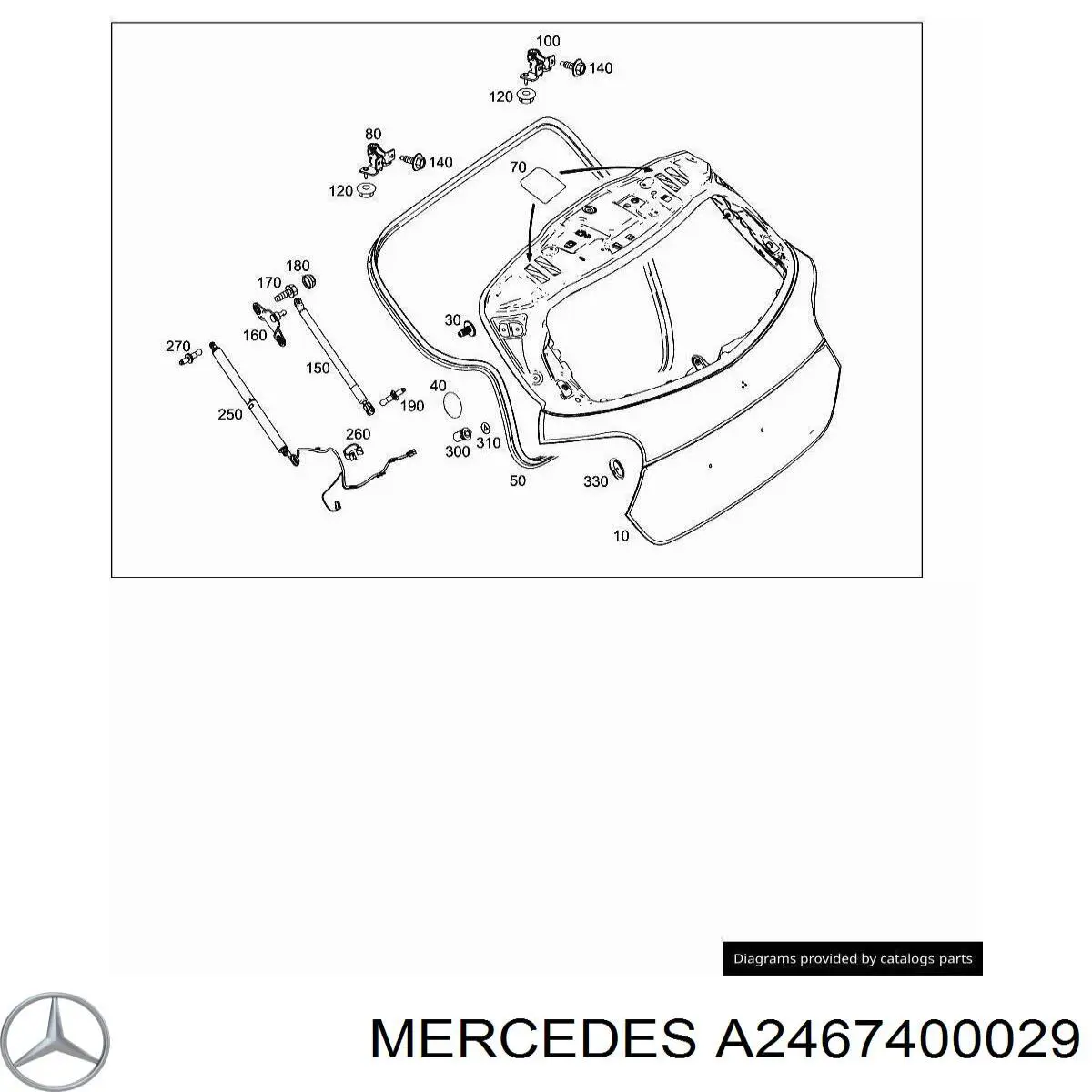 A2467400029 Mercedes 