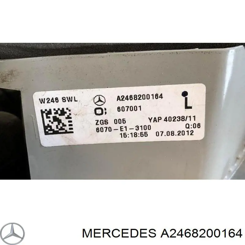 Comprar A2468200164 Mercedes Piloto trasero izquierdo