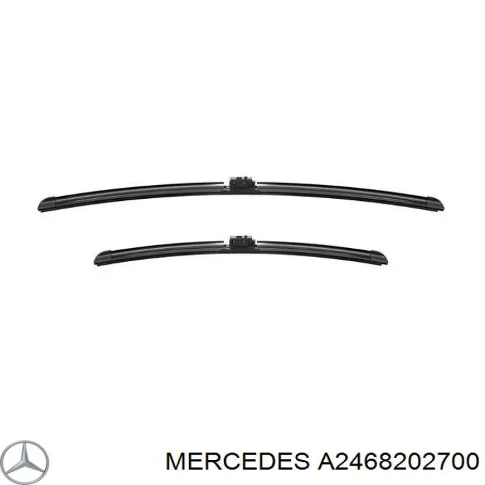 Comprar A2468202700 Mercedes Juego de escobillas de luna delantera, 2 piezas