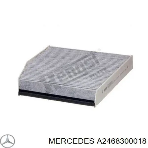 A2468300018 Mercedes Filtro antipolen