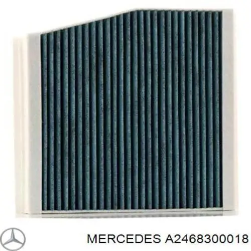 Filtro de polen Mercedes A2468300018