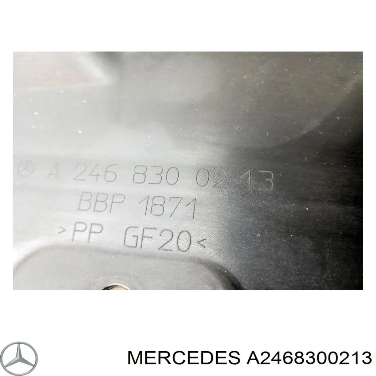 Comprar 2468300213 Mercedes Rejilla de limpiaparabrisas