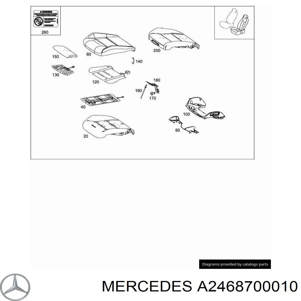 A2468700010 Mercedes