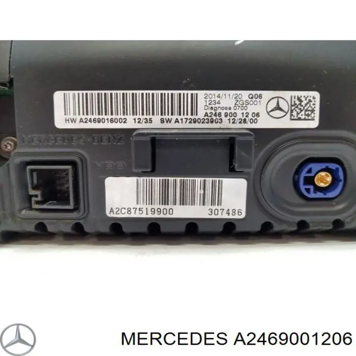 Comprar A2469001206 Mercedes Pantalla