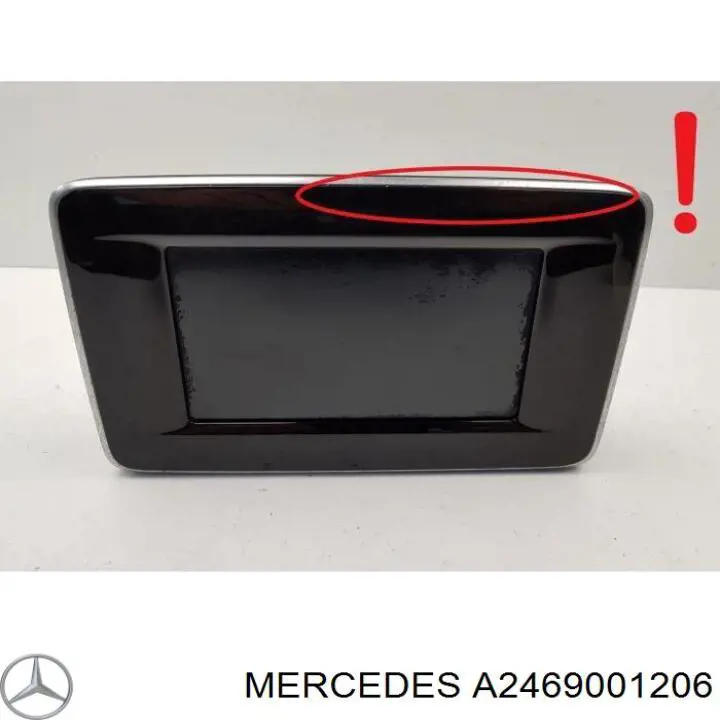Pantalla A2469001206 Mercedes