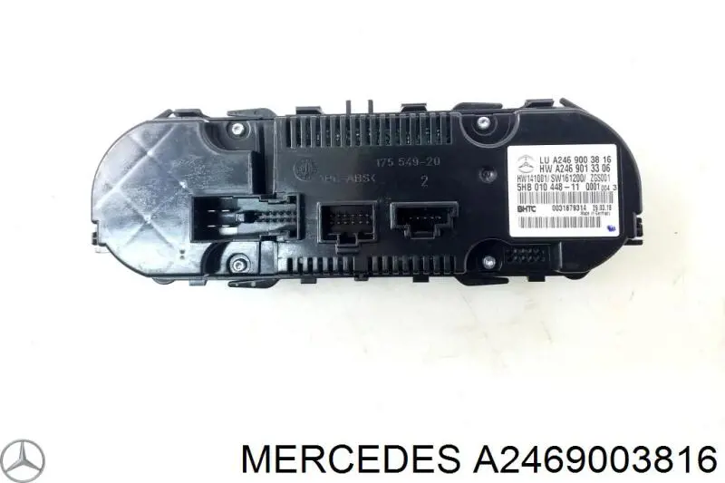 Módulo de modos de calefacción/aire acondicionado Mercedes A2469003816 precio, desde 110,35 EUR