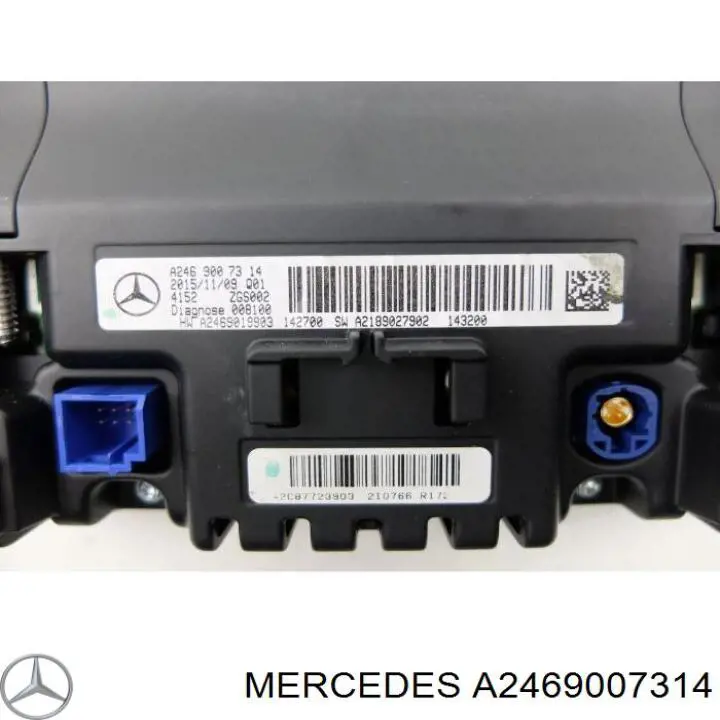 A2469007314 Mercedes Pantalla multifuncion