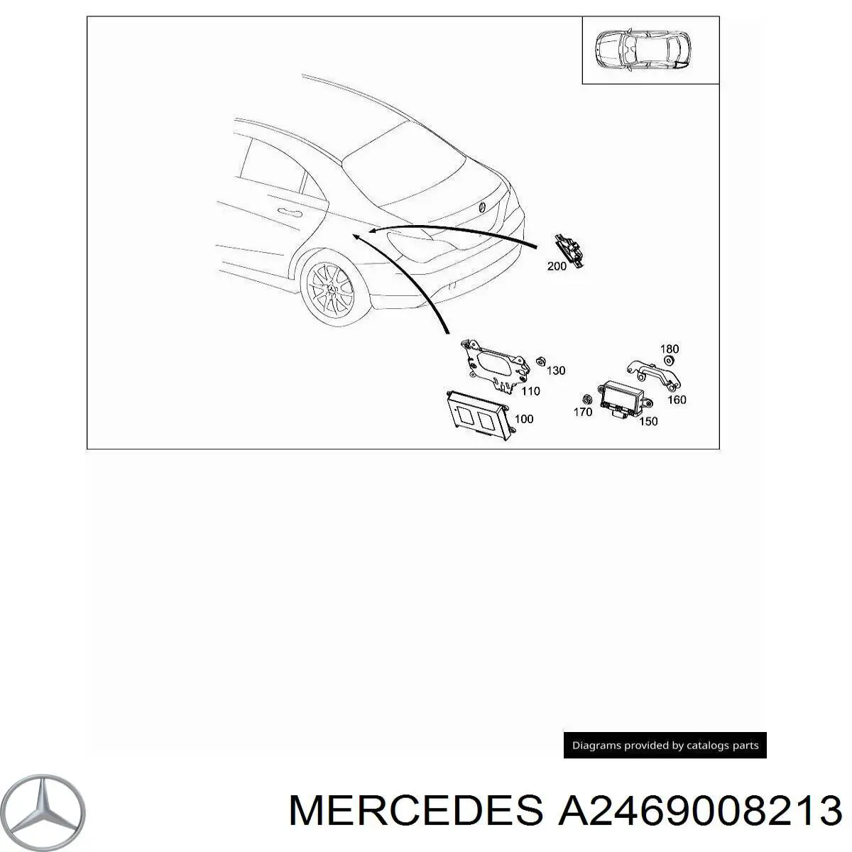 A2469008213 Mercedes