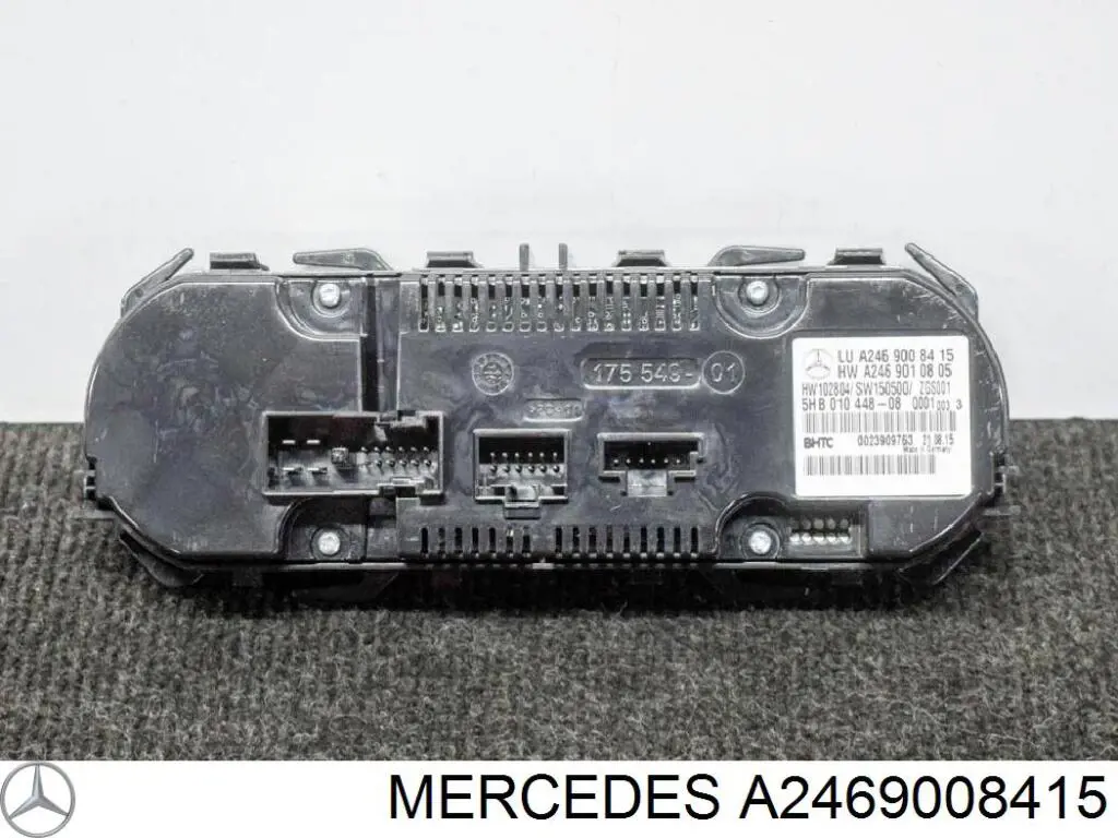 A2469003816 Mercedes Unidad de control de la ventilación